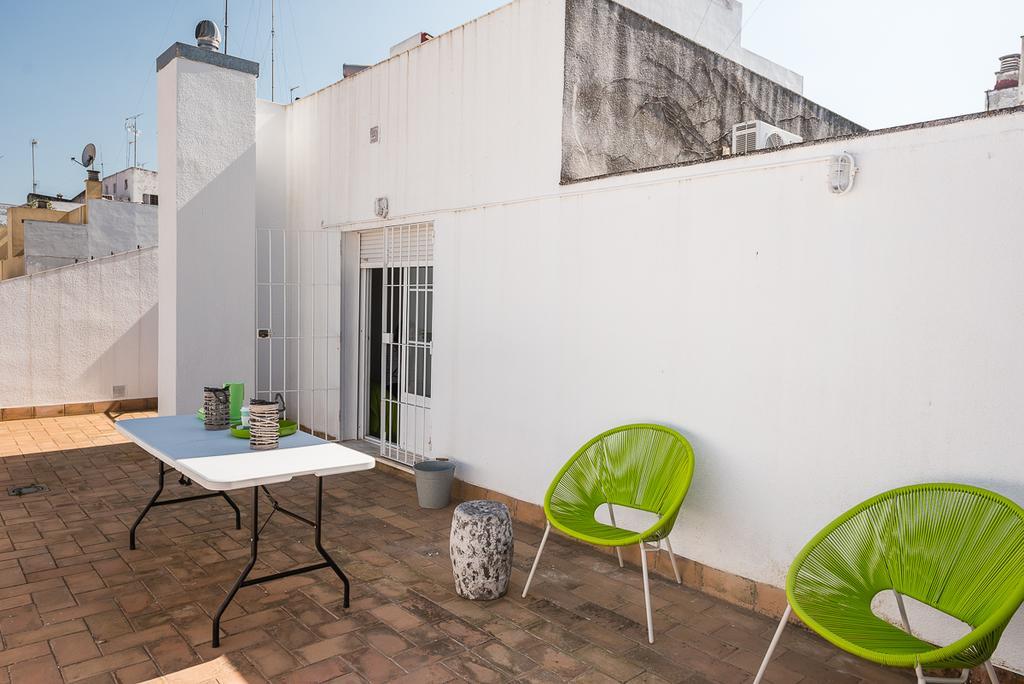 Galera Donkey Terraza Privada Lejlighed Sevilla Eksteriør billede